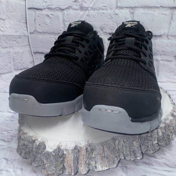 Reebok Microweb Alloy Toe ASTM F2413-18 Safety Work Shoes Men Size 8 Women’s 10 - Picture 4 of 13